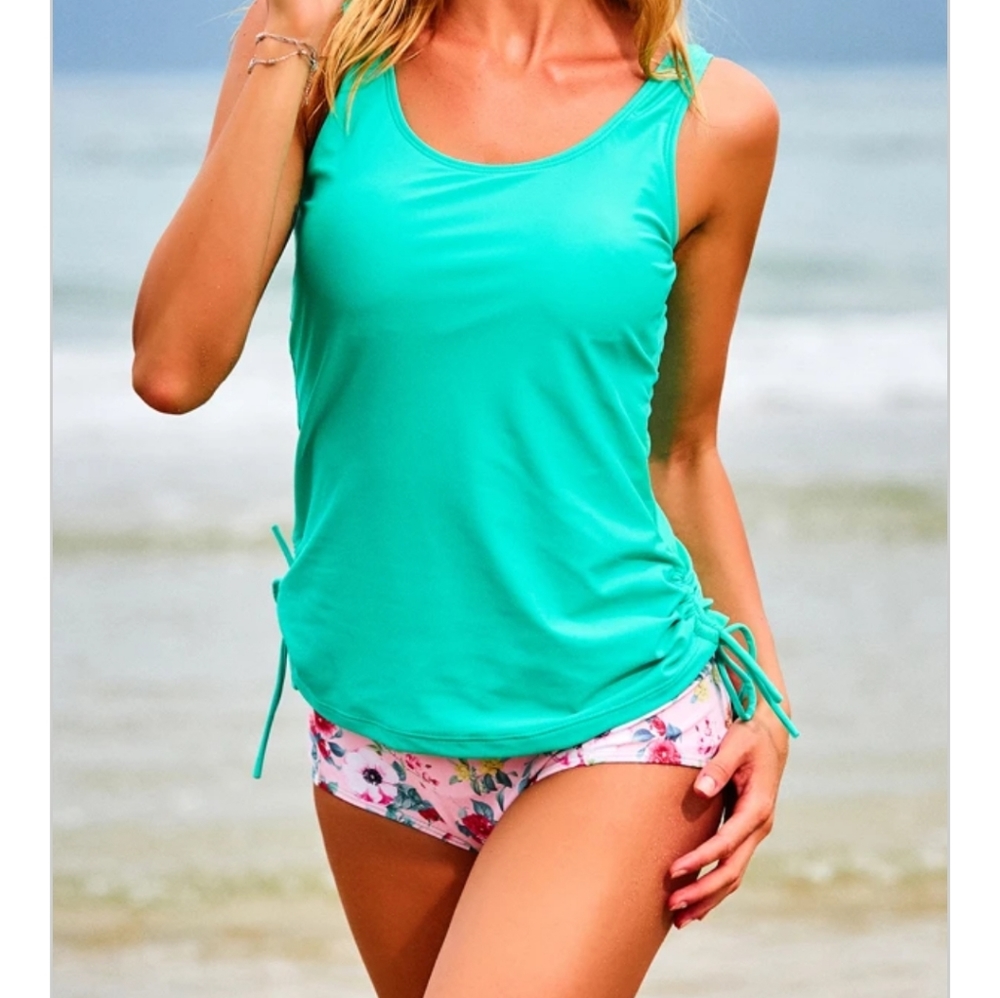 Sweet as marshmallow tankini set